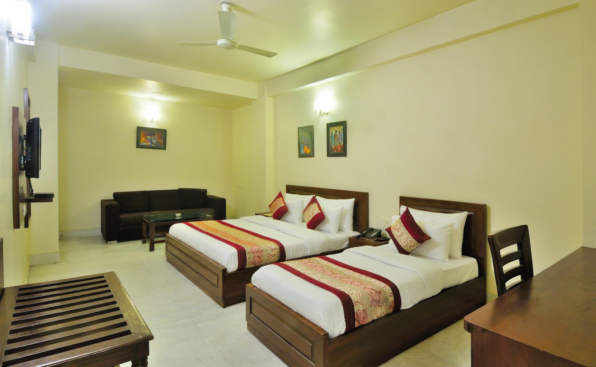 Hotel Shanti Villa New Delhi Buitenkant foto